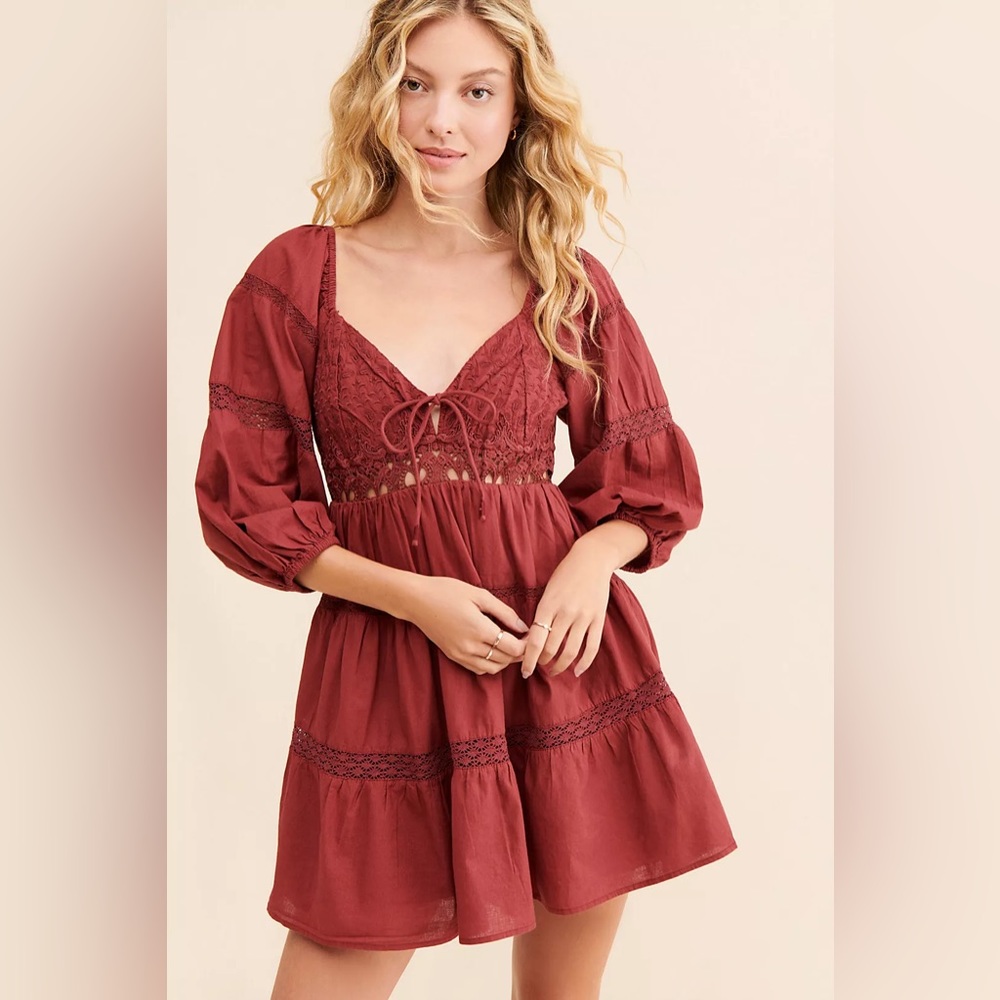 Free people all mine mini dress